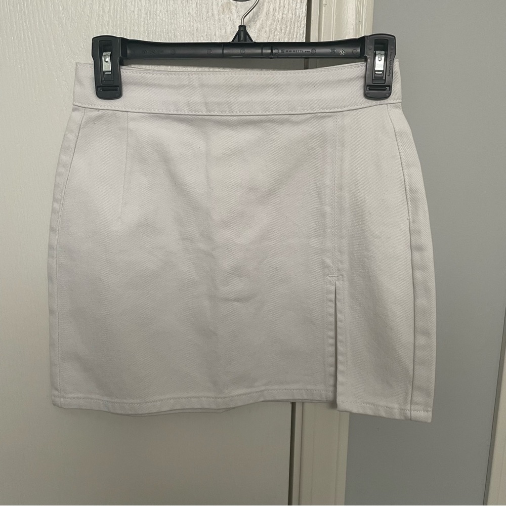 Princess Polly Lola Mini Skirt White